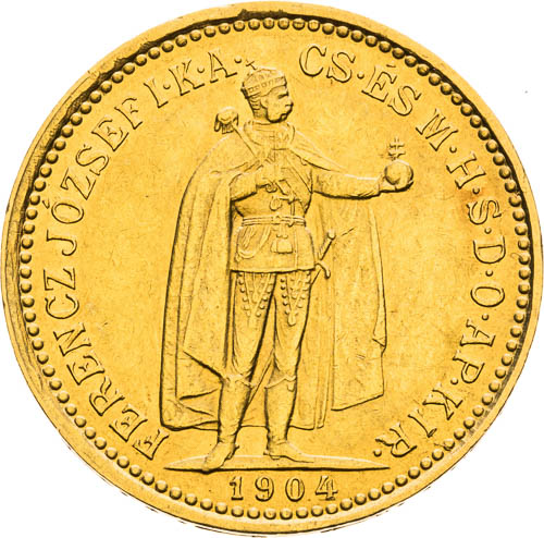 10 Korona 1904 - avers