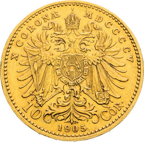 10 Korona 1905 - revers