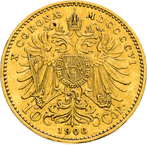 10 Korona 1906 - revers