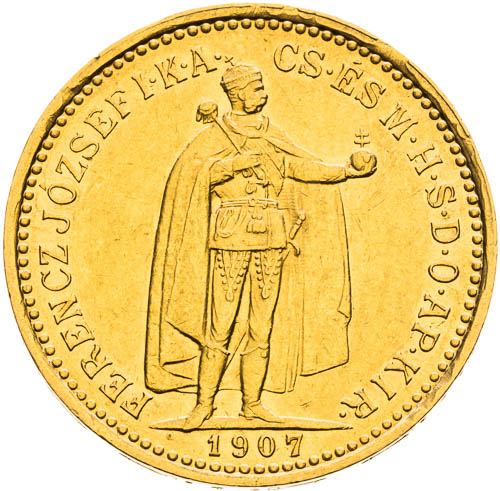 10 Korona 1907 - avers