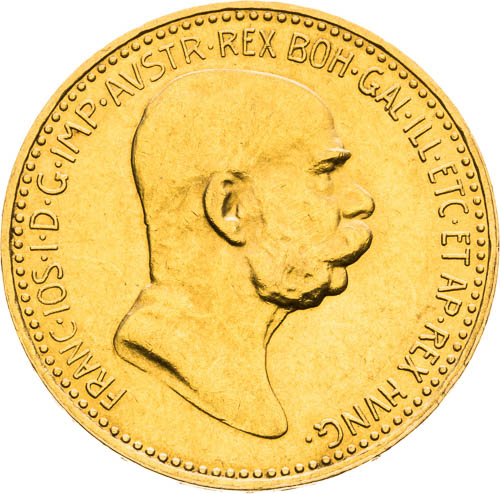 10 Korona 1908 - avers