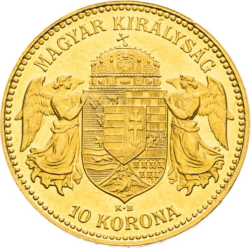 10 Korona 1909 - revers