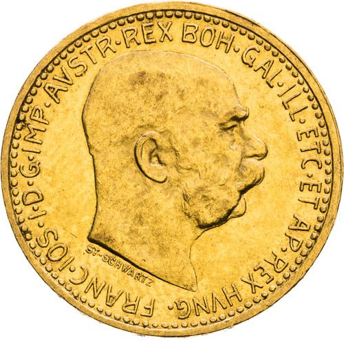 10 Korona 1909 - avers
