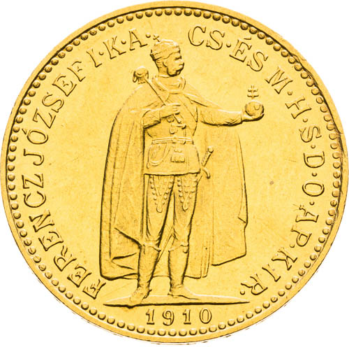 10 Korona 1910 - avers