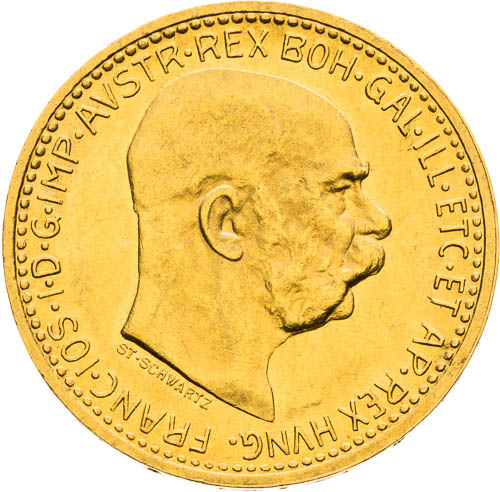 10 Korona 1910 - avers