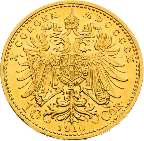 10 Korona 1910 - revers