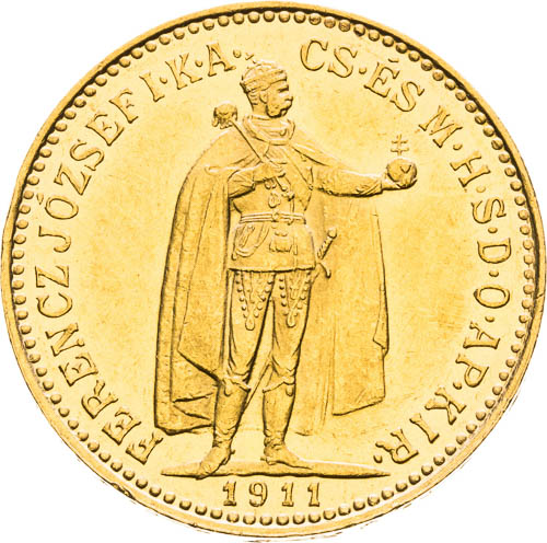 10 Korona 1911 - avers