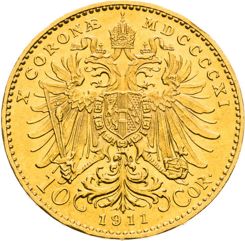 10 Korona 1911 - revers