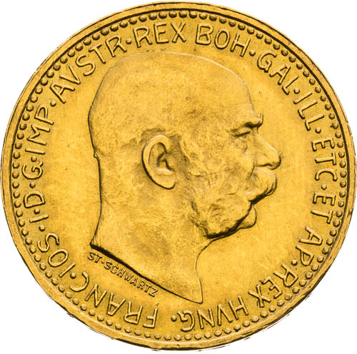 10 Korona 1911 - avers