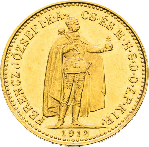 10 Korona 1912 - avers