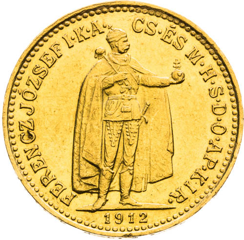 10 Korona 1912 - avers