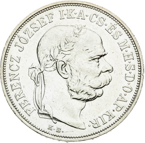 5 Korona 1900 - avers