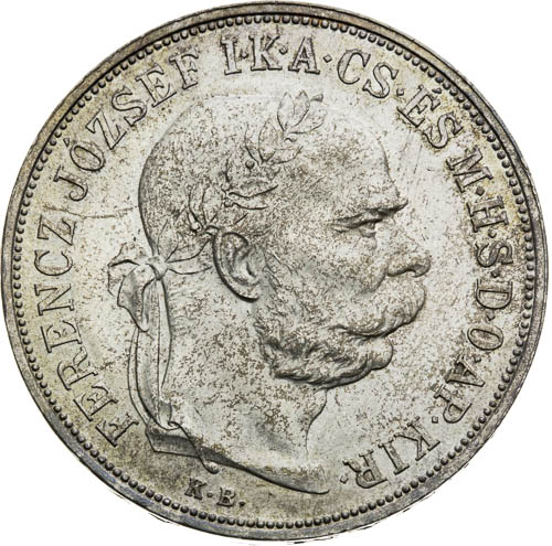 5 Korona 1900 - avers