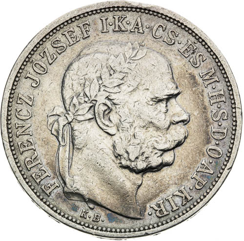 5 Korona 1907 - avers