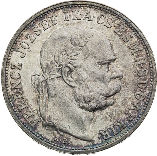 5 Korona 1908 - avers