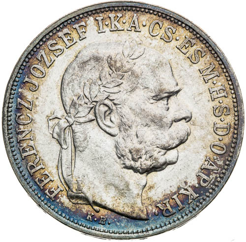 5 Korona 1909 - avers