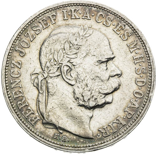 5 Korona 1909 - avers