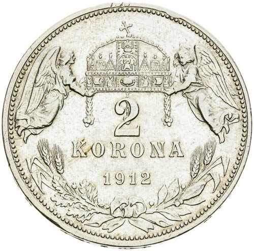 2 Korona 1912 - revers