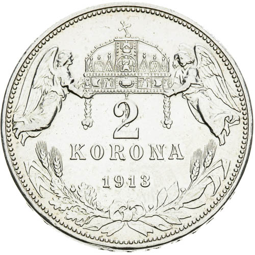 2 Korona 1913 - revers