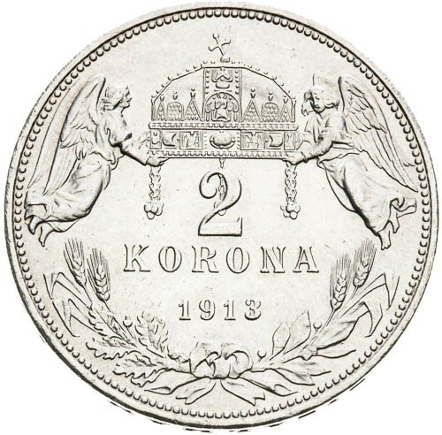 2 Korona 1913 - revers