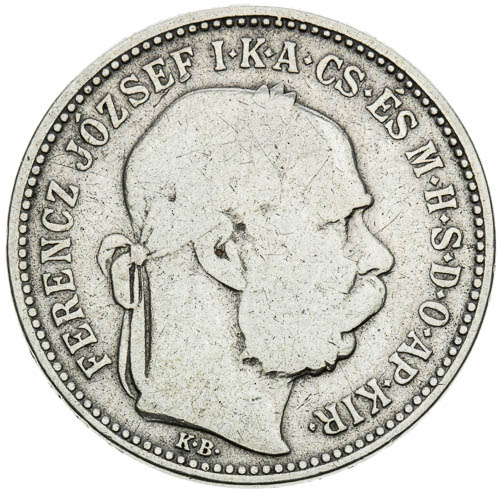 Korona 1892 - avers