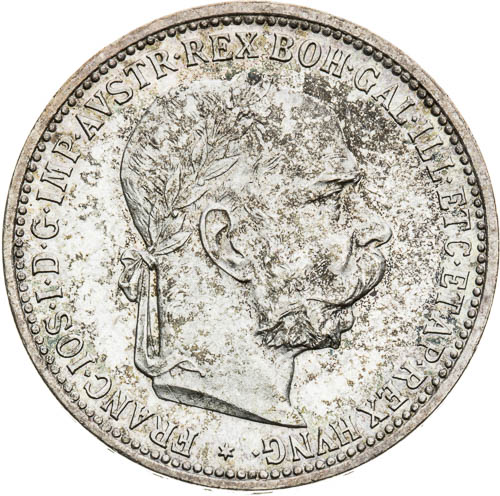 Korona 1893 - avers
