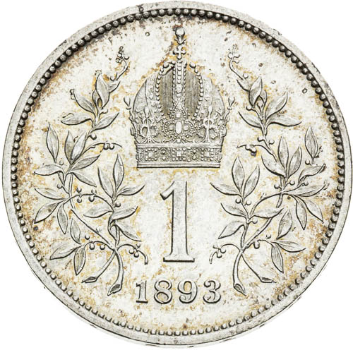 Korona 1893 - revers