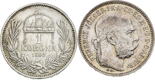 Korona (2 ks) - revers
