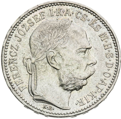 Korona 1893 - avers