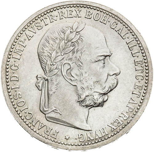 Korona 1894 - avers