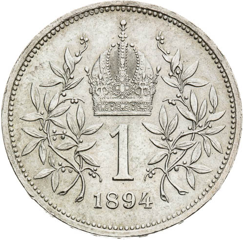 Korona 1894 - revers