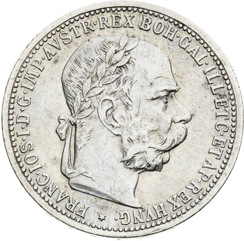 Korona 1895 - avers