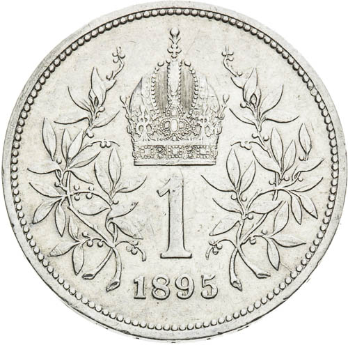 Korona 1895 - revers