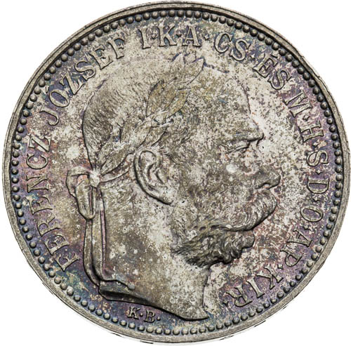 Korona 1896 - avers