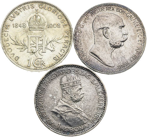 Korona (3 ks) - revers