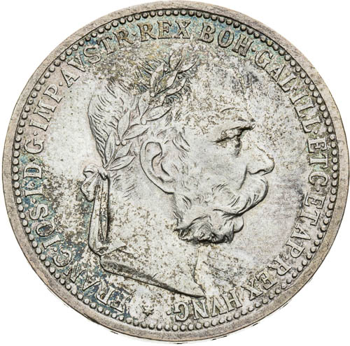 Korona 1897 - avers