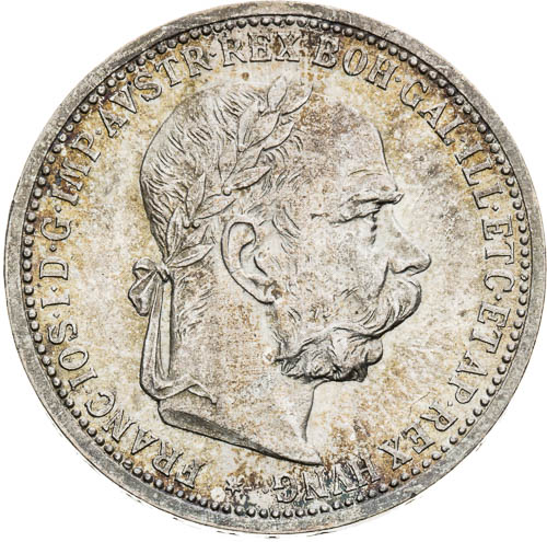 Korona 1898 - avers