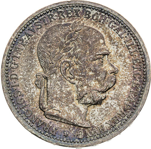 Korona 1899 - avers