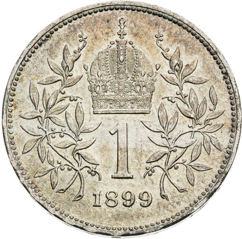 Korona 1899 - revers