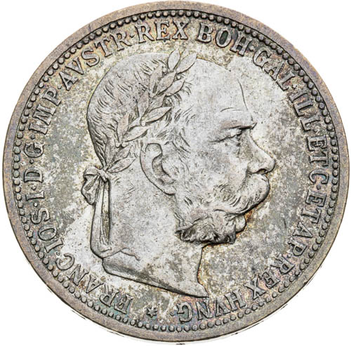 Korona 1900 - avers