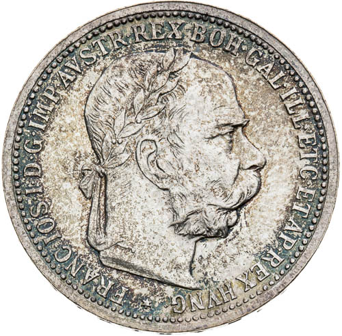 Korona 1901 - avers
