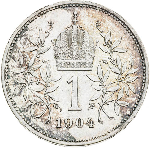 Korona 1904 - revers