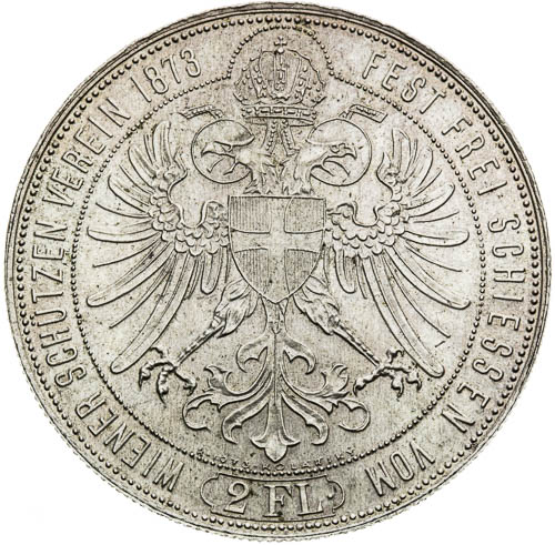 2 Zlatník 1873 (novoražba 1973) - revers