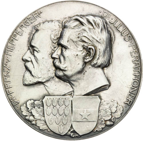 Stříbrná medaile 1911 - avers