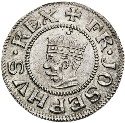 Denár 1896 - avers