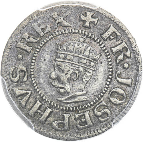 Denár 1896 - avers