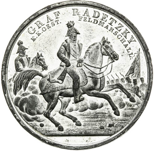 Medaile 1848 - avers