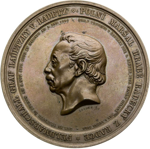 Medaile 1859 - avers