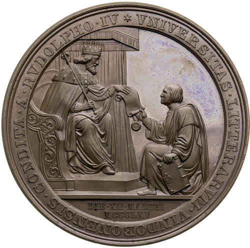 Medaile 1865 - avers