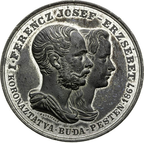 Medaile 1867 - avers